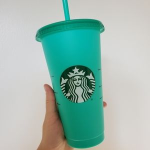 Starbucks Color Changing Reusable Cup 24oz - sea